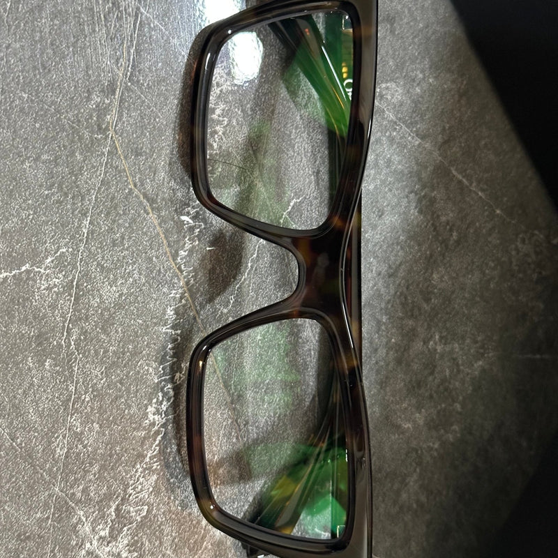 TORTOISESHELL OFF-WHITE EYEGLASSES - HALO10.