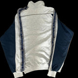 VINTAGE GREY AND NAVY CHAMPION QUARTER ZIP - HALO10.