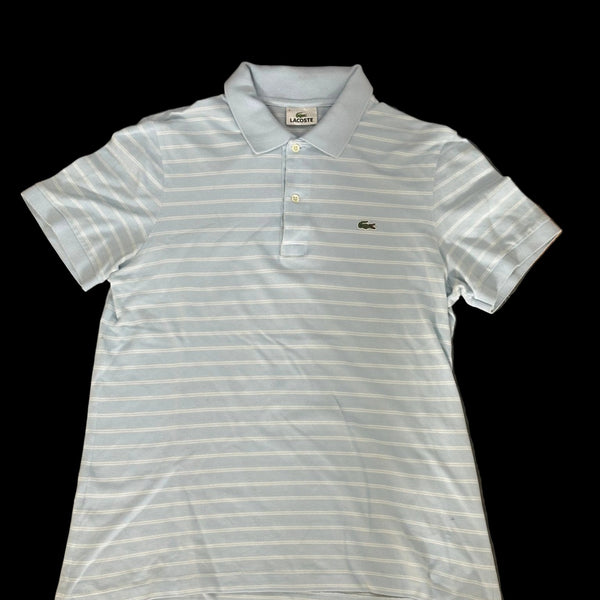VINTAGE LACOSTE CLASSIC STYLE STRIPED POLO - HALO10.